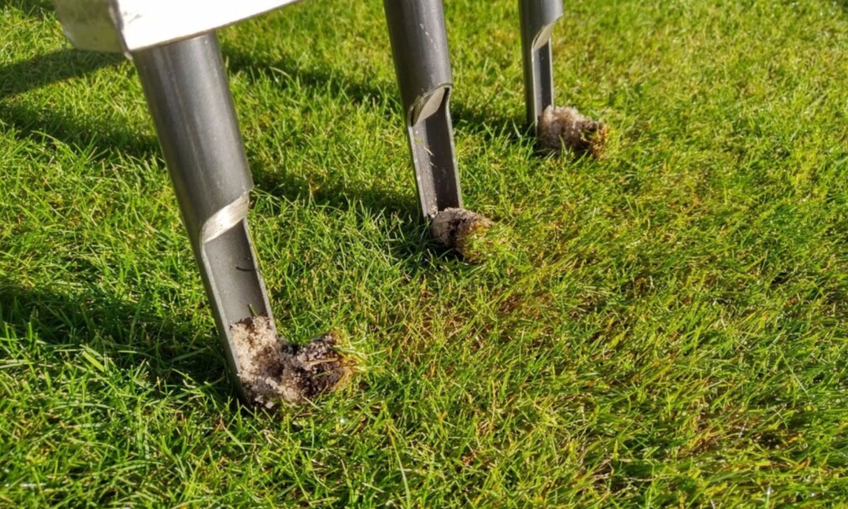 Manuell plenlufter i rustfritt stål