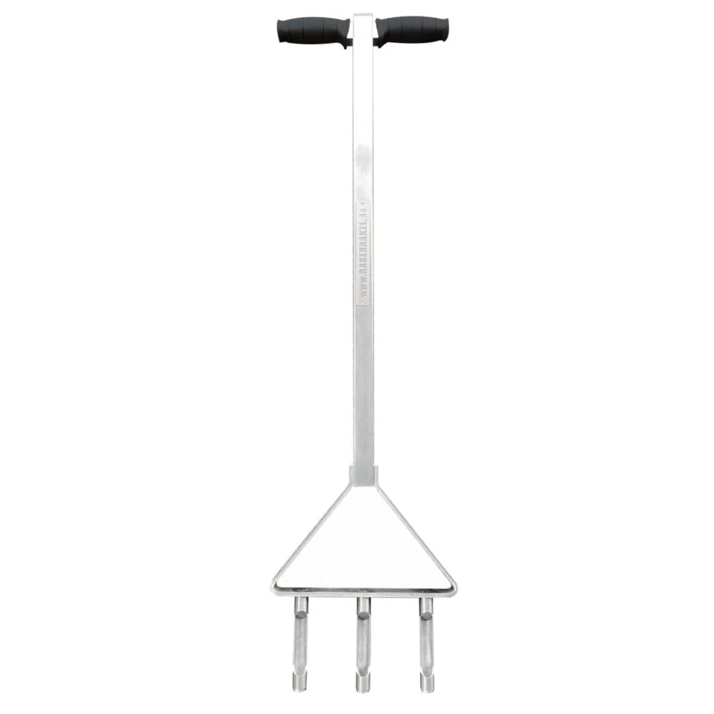 Manuell plenlufter i rustfritt stål