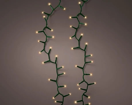 Glitrende Julelys Compact 3000 led 60 meter