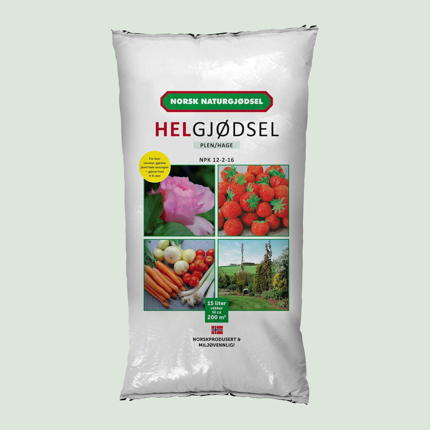 Helgjødsel  15 liter.